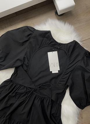 Сукня з відкритою спинкою zara