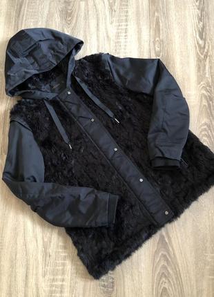 Куртка с мехом от zara