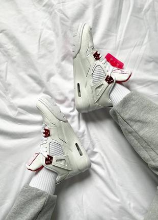 Жіночі кросівки nike air jordan retro 4, женские кроссовки найк аир джордан4 фото