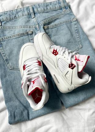 Жіночі кросівки nike air jordan retro 4, женские кроссовки найк аир джордан10 фото