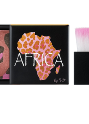 Бронзувальна пудра для обличчя w7 cosmetics africa bronzing powder2 фото