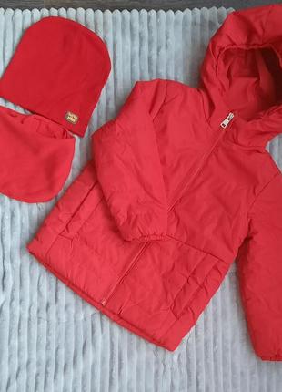 Куртка + шапка + шарф