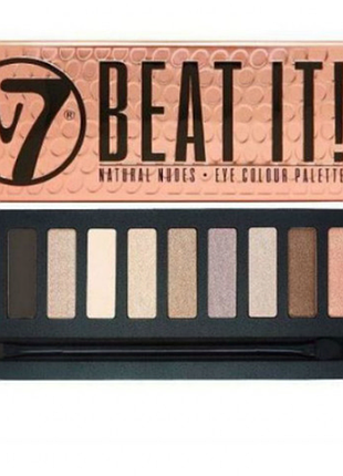 Палетка теней для век w7 beat it