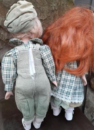 Німецькі фарфорові ляльки пара номерні.7 фото