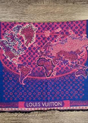 Великий дуже теплий палантин шарф шаль louis vuitton ® women's