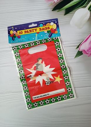 Пакетики святкові 10 шт в упаковці