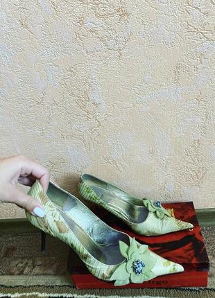 Кожаные туфли лодочки stella virgo3 фото