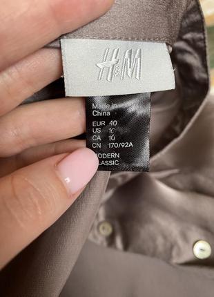 Шовкова блузка h&m8 фото
