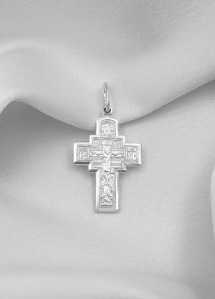 Срібний хрест із зображенням святого андрія4 фото