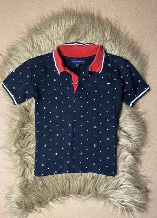 Поло для мальчика от tommy hilfiger