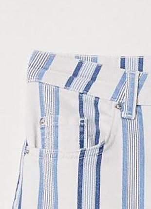Оригинальные брюки из твила длиной до щиколотки от бренда h&m 0655967001 разм. 385 фото