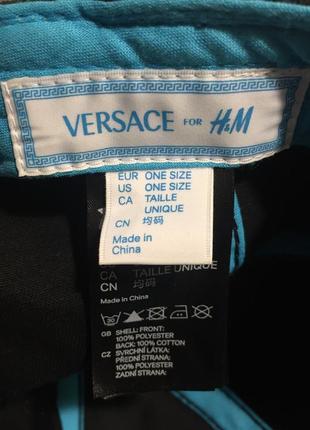 Бейсболка versace h&m3 фото