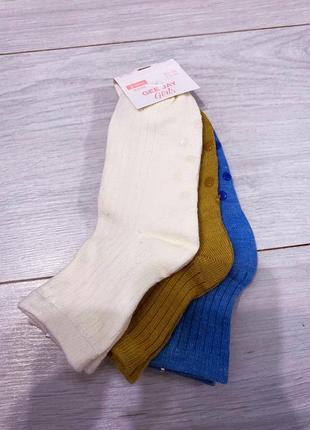 Хлопковые носки на девочку (в амсортименте) 6-8л (30-32р)