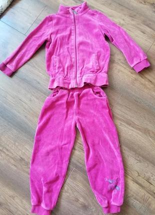 Костюм велюровий
