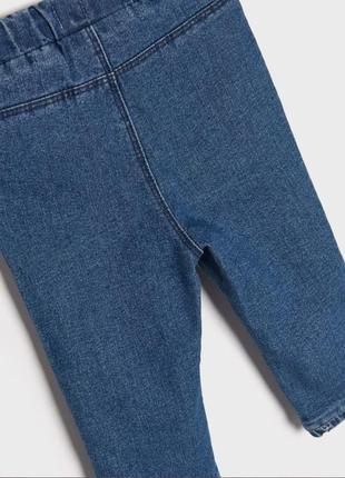 1-2 / 2-3 роки фірмові штани джинси джоггери дівчинці утеплені флісом на флісі sinsay3 фото