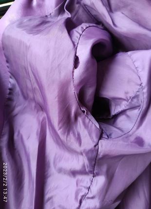 Жіноча косуха в яскраво фіолетово у кольорв9 фото