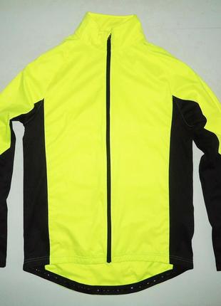 Велоджерсі mountain warehouse cycling top yellow віндстопер велокофта (m)