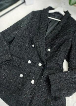 Твідовий двохбортний жекет