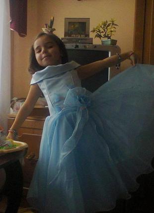 Платье лёгкое на девочку 3-6 лет1 фото