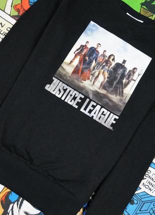 Світшот з принтом ліги справедливості justice league dc comics