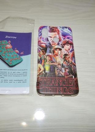 Чехол zorrov для xiaomi mi 8 stranger things3 фото