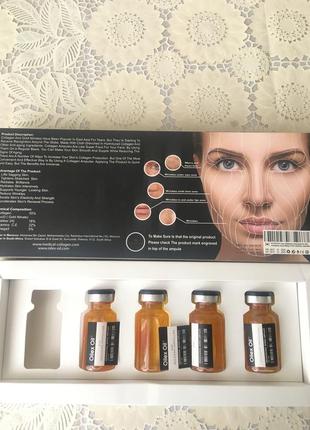 🌺goldzan ampoules 24k омолаживающие восстанавливающие ампулы с золотом