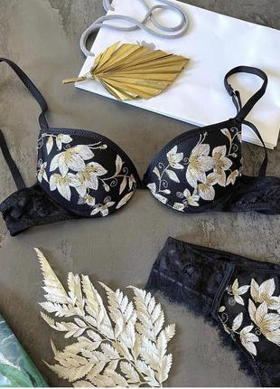 Комплект белья intimissimi из коллекции chic foliage🌿2 фото