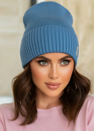 Шапка.в`язана шапка берта