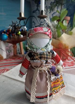 Лялька мотанка,, благополучниця,,-16 см оберіг.
