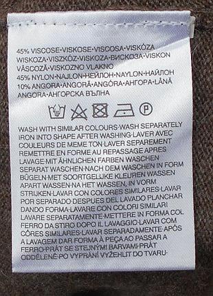 Мягенькое трикотажное  платье с горлом с коротким рукавом3 фото