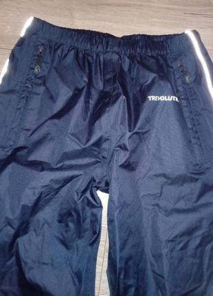 Трекінгові штани дитячі дощовики грязепруфи мембрана 3000 trevolution розмір 140 на 10років2 фото