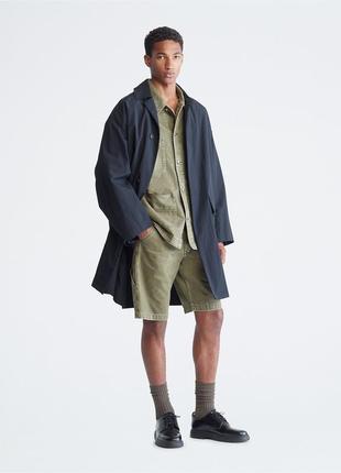 Новая куртка calvin klein пальто (ck oversized nylon jacket)c америки l