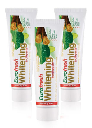 Зубная паста для безопасного отбеливания farmasi eurofresh whitening 1113015  112гр