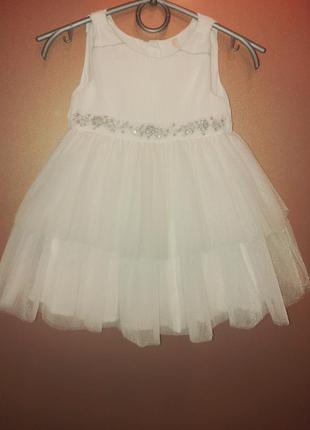 Mothercare нарядна сукня, плаття 12-18 міс