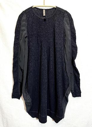 Hich knit, платье туника шерсть, made in italy