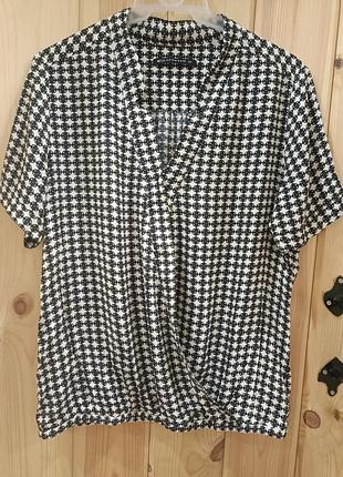 Блуза на запах.