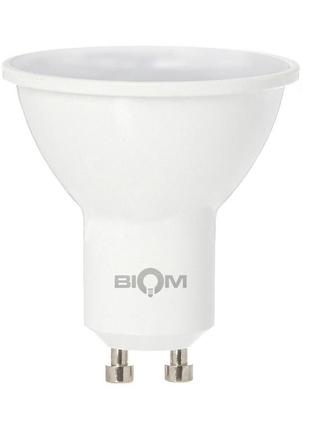 Светодиодная лампа biom bt-572 mr16 7w gu10 4500k рефлектор