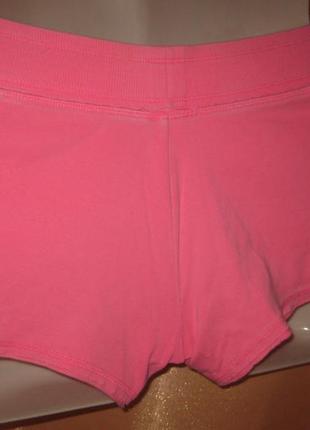 Бавовна100%  рожеві короткі сексі маленькі шортики next км1519 шорти маленький розмір2 фото