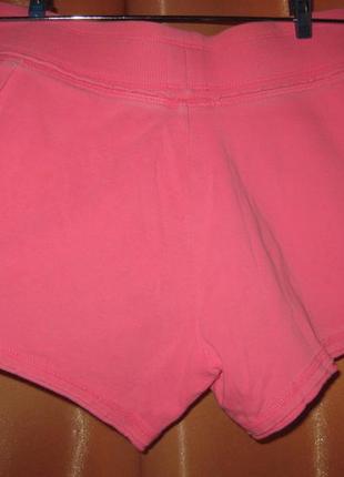 Бавовна100%  рожеві короткі сексі маленькі шортики next км1519 шорти маленький розмір8 фото