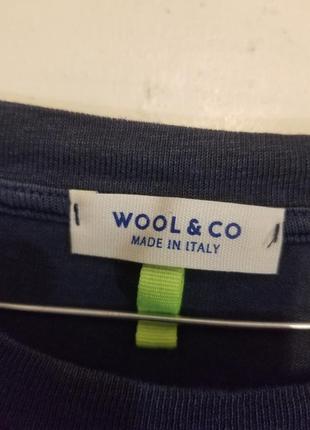 Футболка wool & co лен2 фото