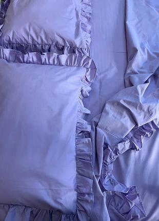 Комплект постельного белья (рюши)❤️3 фото