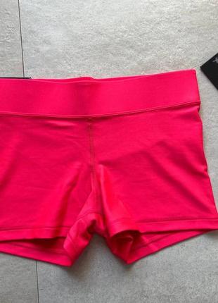 Шорти under armour нові бігові короткі жіночі рожеві спортивні