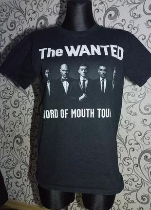 Подарок к покупке. the wanted футболка. рок мерч.