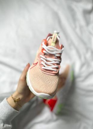 Кросівки UK9 nike react vision beige white red2 фото