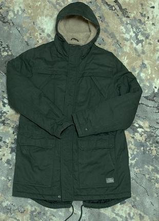 Зимова довга куртка2 фото