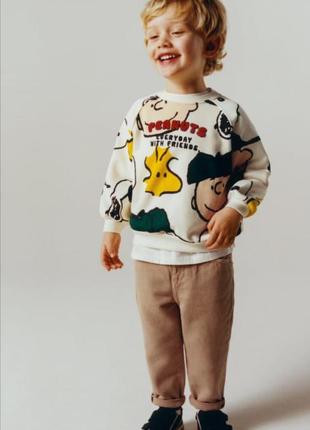 Свитшот zara peanuts