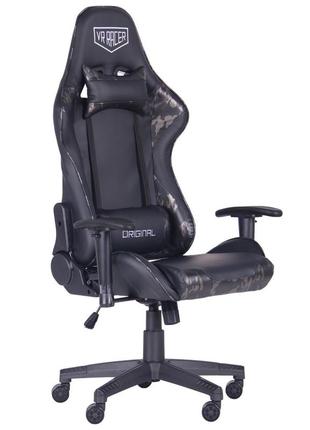 Комп'ютерне крісло vr racer original ranger чорний камуфляж