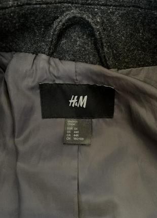 Вовняне пальто h&m4 фото