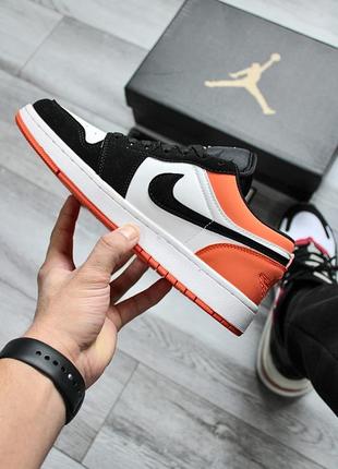Мужские кроссовки/обувь/кеды nike air jordan orange5 фото