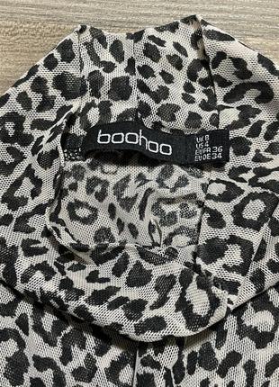 Боді у сіточку, розмір uk 8, boohoo5 фото